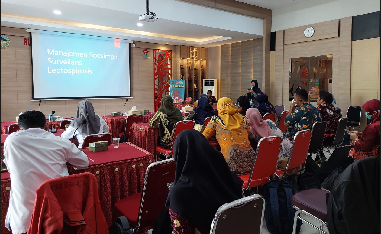 Pembekalan Teknis Surveilans Sentinel Leptospirosis (SSL) di Kabupaten Banyumas 